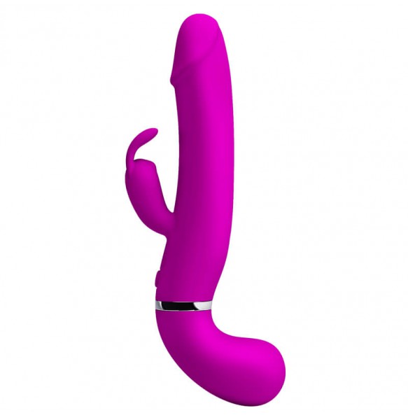 PRETTY LOVE - Spray Water Vibrator Wand Masturbator (Chargeable - Purple)